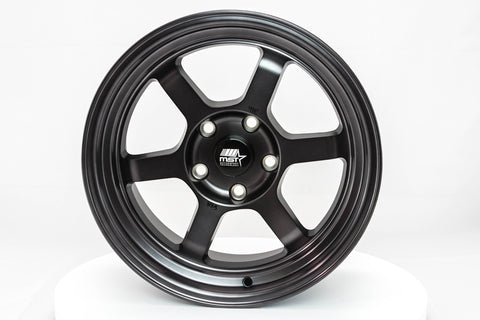 Offroad MST Wheels Time Attack Truck - Matte Black / 17x8.5 -12