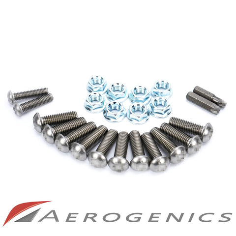 Security Bolt Set for 2003-06 Honda Element Rock Guards