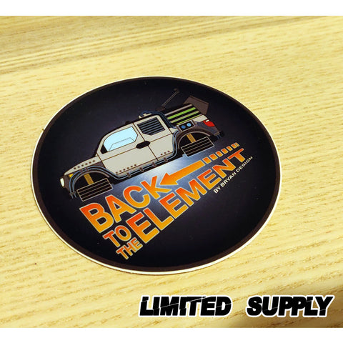Back to the Element Decal