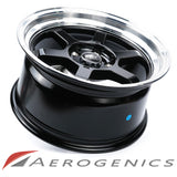 Offroad MST Wheels - Gloss Black w/Machined Lip / 16x8 +20