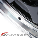 Offroad MST Wheels - Gloss Black w/Machined Lip / 16x8 +20