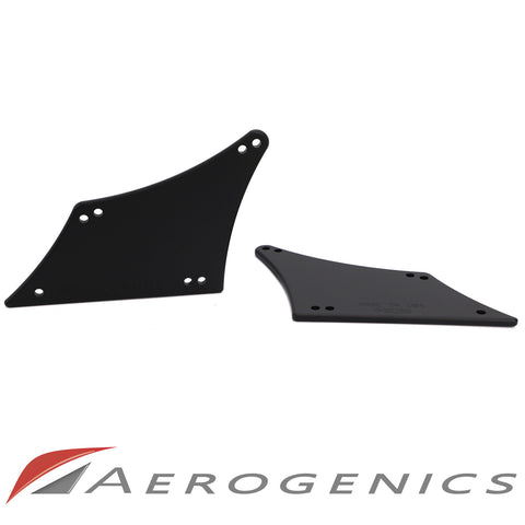 Billet Solid Stands For Voltex Wings - 135mm (Flat Trunk)