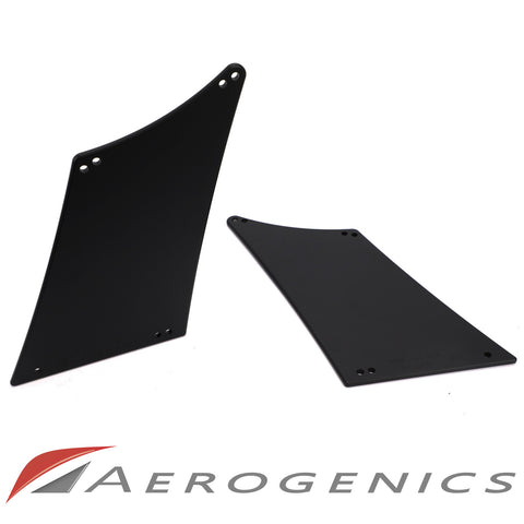 Billet Solid Wing Stands For Voltex GT Wings - 275mm (Curved Trunk)