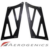 Billet Solid Cut Out Wing Stands For Voltex GT Wings - 325mm (Flat Trunk)